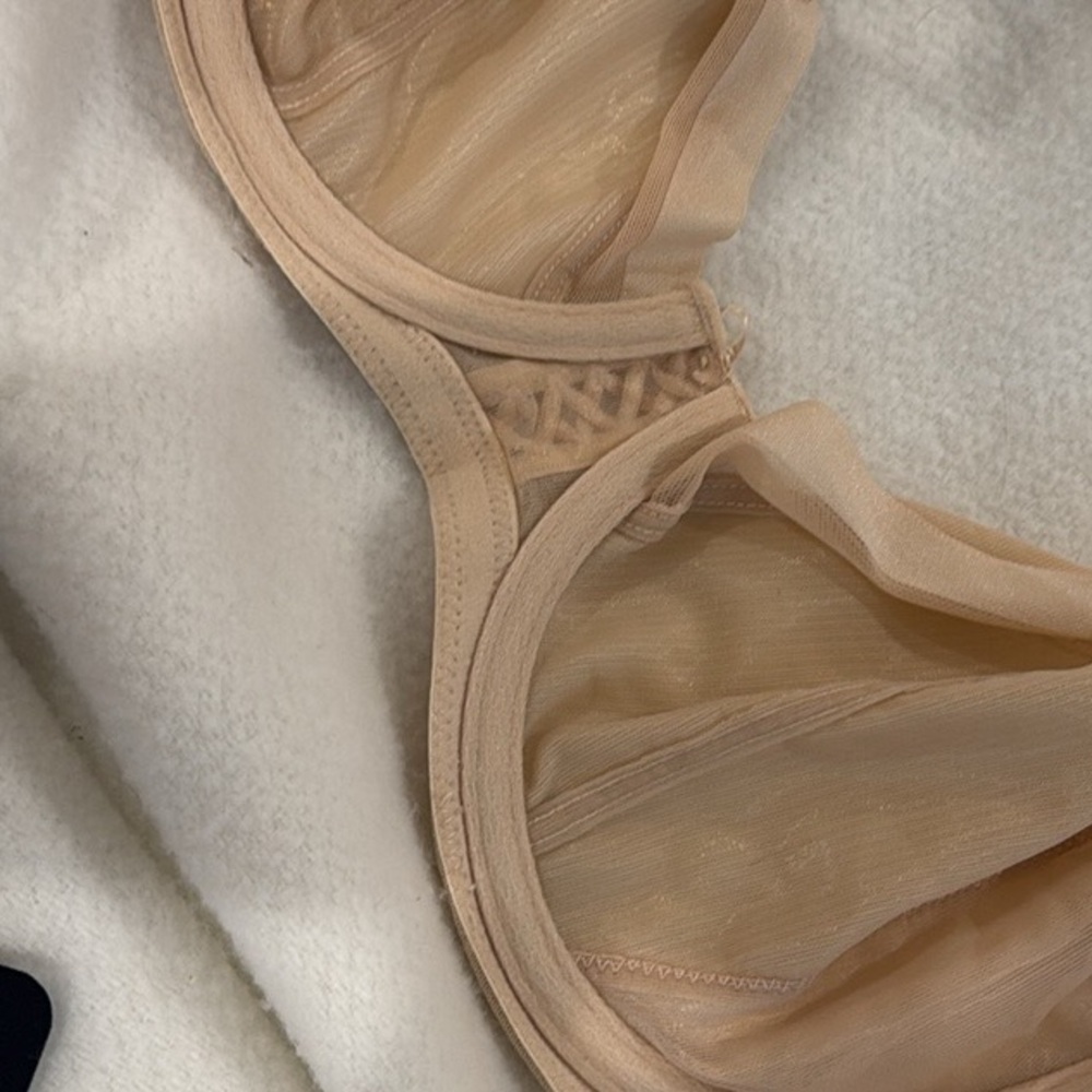 NWT Parfait Shea Plunge color Bare unlined underwire bra size US 32F $68 - Picture 8 of 12